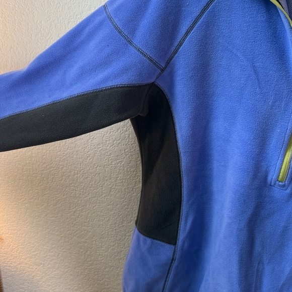 Columbia Omni Heat Quarter Zip Sweater Fleece Purple and Gray size XLarge - Picture 5 of 10